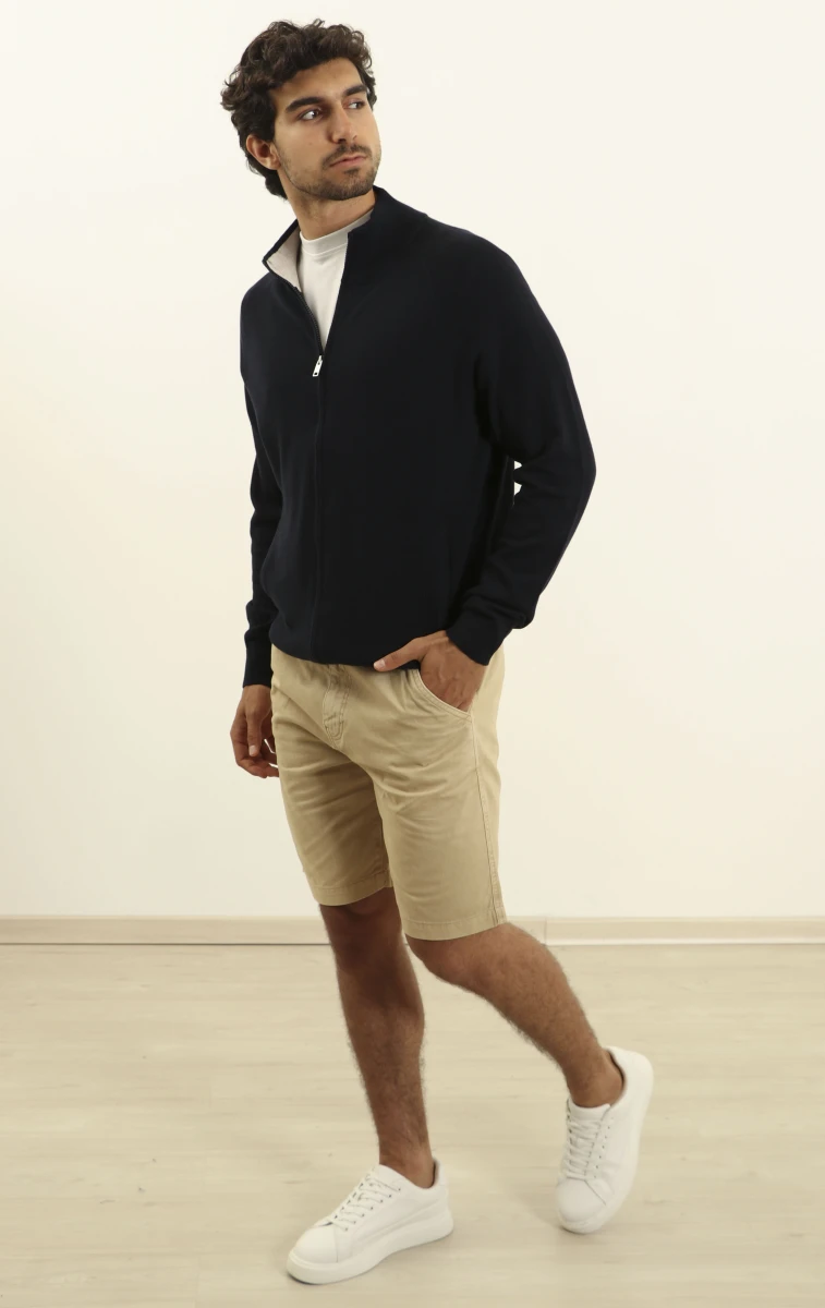 BERMUDA HARRINGTON LABEL - Beige 