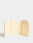 Billetera Billetera Solapa - Blanco Crudo
