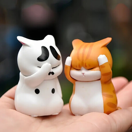 Mini gatitos emociones decorativos para regalo o colección Sc