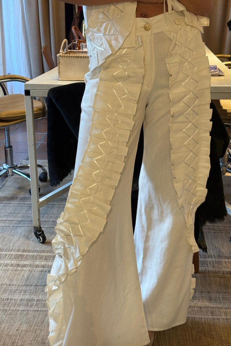 Dancing Queen Pants Blanco