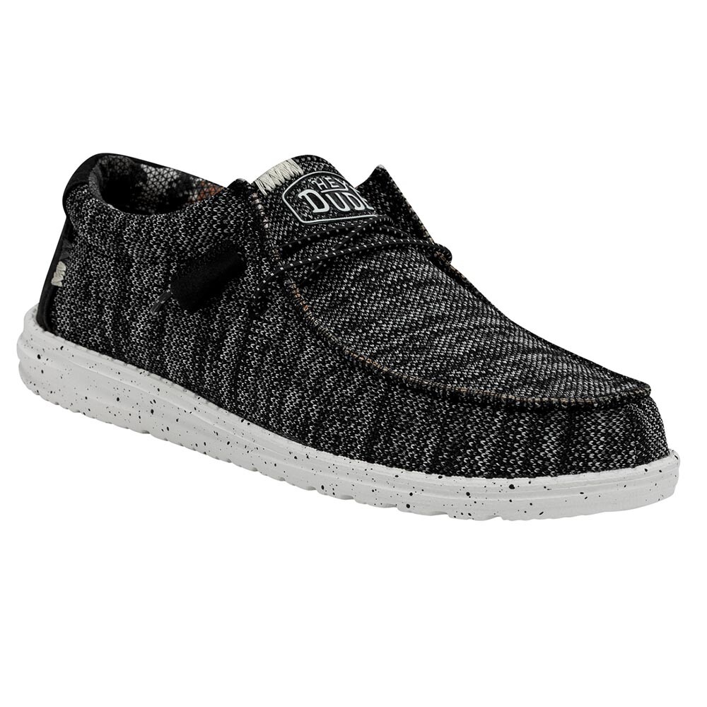 Wally Sox Stitch - Hombre Black White