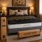 Sommier Queen HAMPTONS Hybrid Iridium Gris