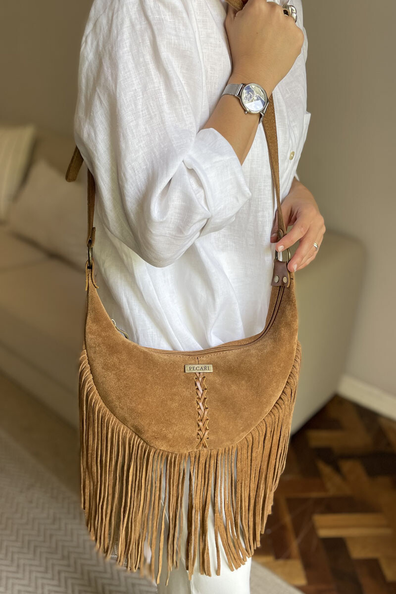 Bandolera sandi Oxido gamuza