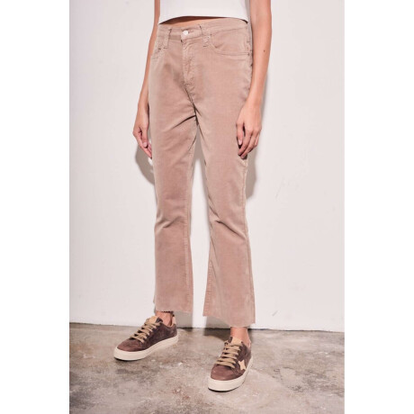 Jean Flare Corduroy Beige