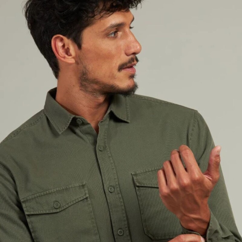 Camisa Jean Polanco Militar