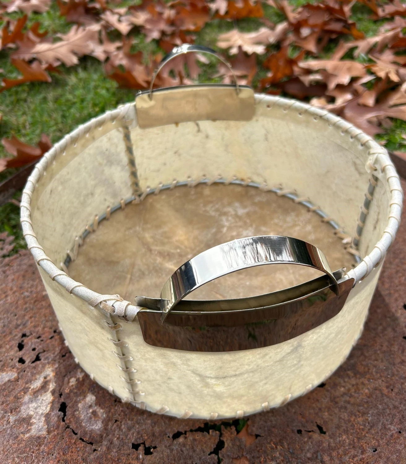 Round Table Basket - Chico crudo n/a