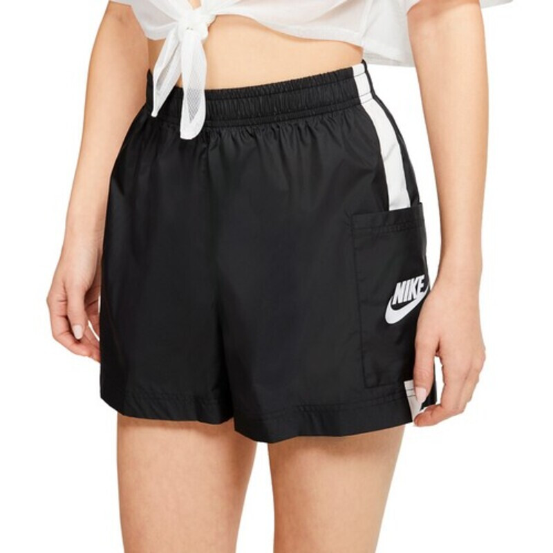 Short Nike VIOLET de Mujer - CJ1688-010 Negro-blanco