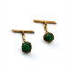 Gemelos Antiguos Oro 18K, Diamantes Y Amazonitas. Circa 1900´S Gemelos Antiguos Oro 18K, Diamantes Y Amazonitas. Circa 1900´S
