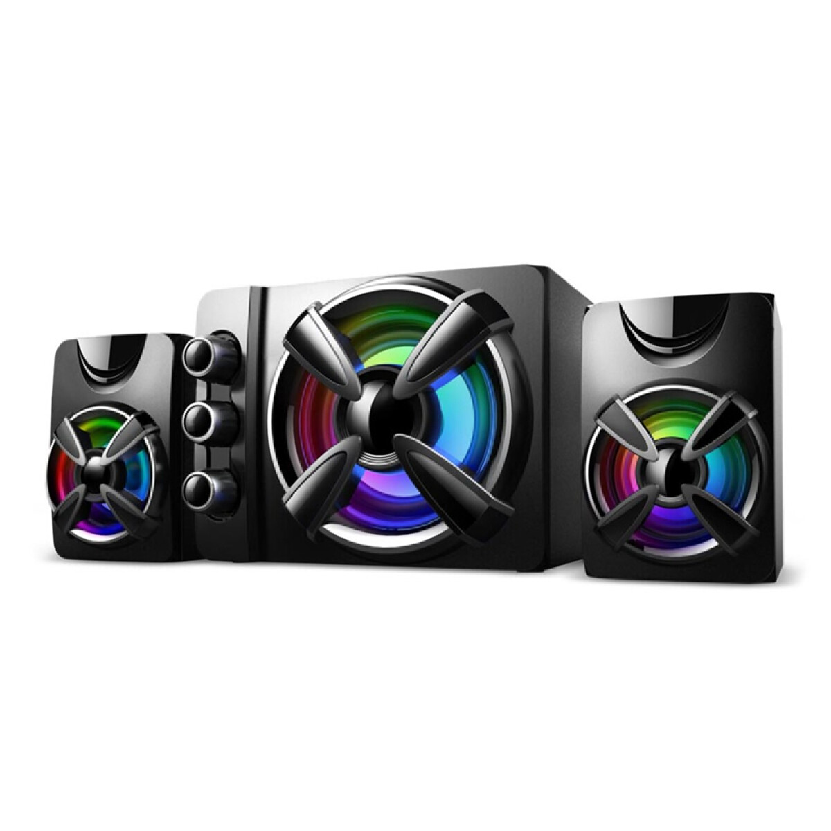 Parlante Gaming 2.1 30W RMS Multilaser SP952 - Unica 