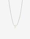 Cadena Corta con Dije Perlas Cadena Corta Con Dije F, Acero - Dorado