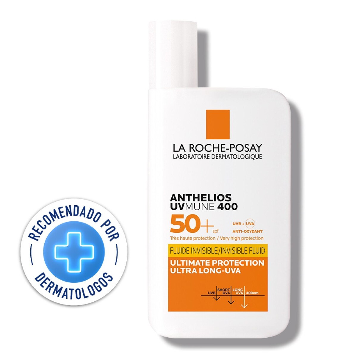 Protector Solar Anthelios Uvmune Fluido Inv. Spf50+. 50 Ml. 