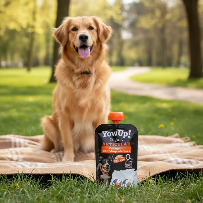 YOWUP YOGURT PARA PERROS 115 GRAMOS ARTICULAR SABOR POLLO