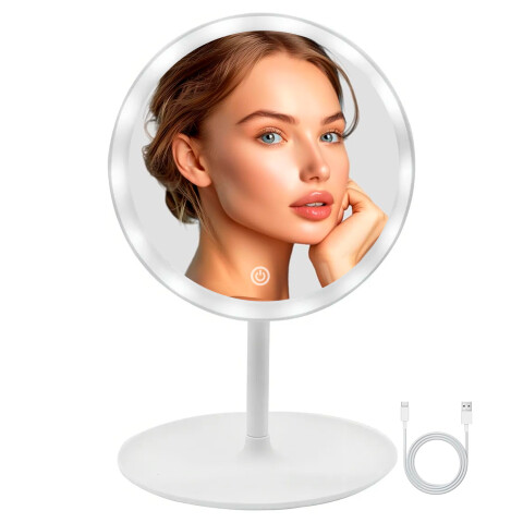 Espejo Maquillaje Xion Xi-makeup3-cu Con Luz Led ESPEJO DE MAQUILLAJE XION XI-MAKEUP3