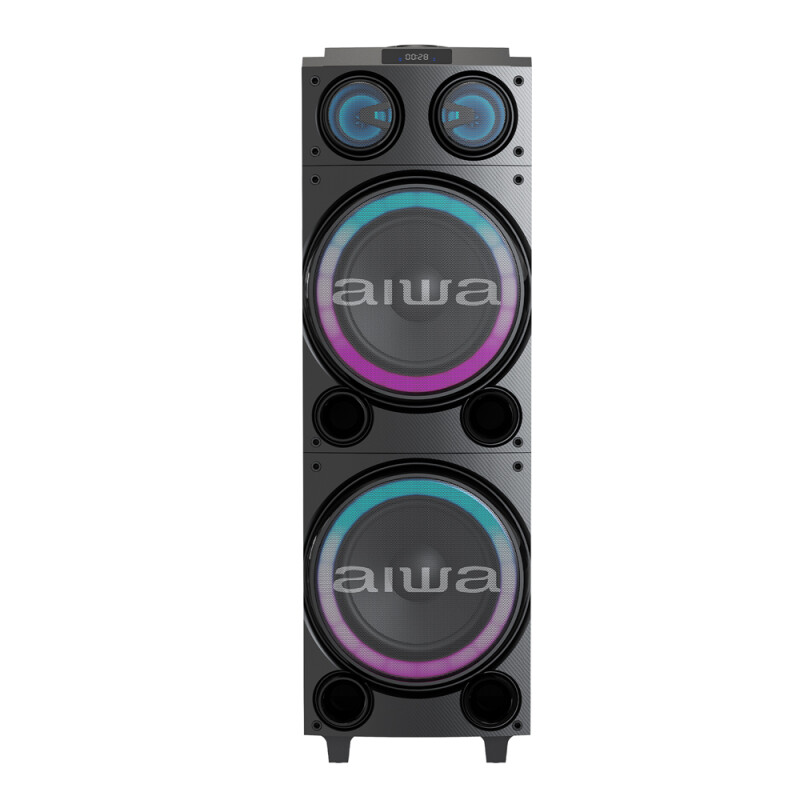 Torre de Sonido Bluetooth AIWA 1000W PMPO TWS Luces LED | AWPOC14 Torre de Sonido Bluetooth AIWA 1000W PMPO TWS Luces LED | AWPOC14