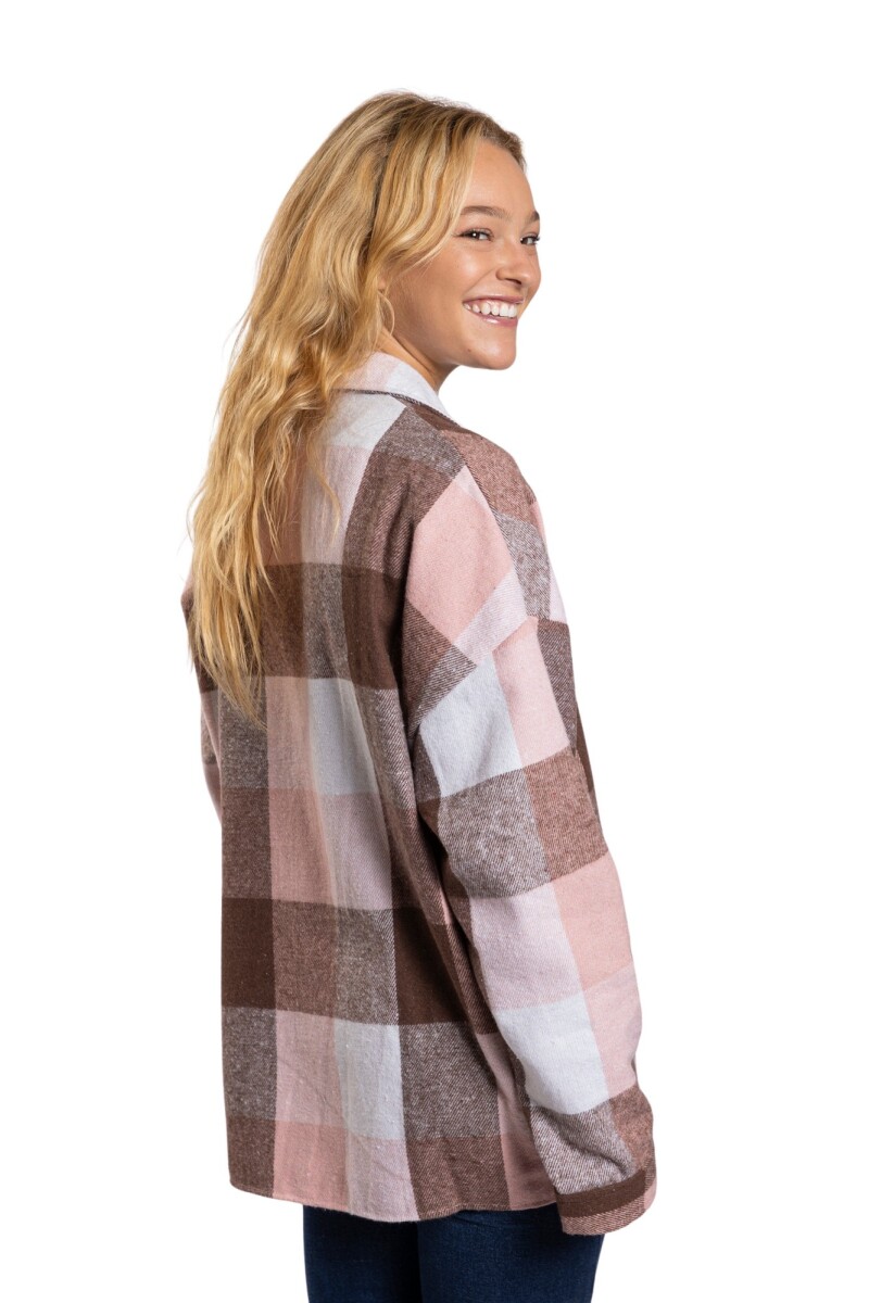 CHERRY FLANNEL SHIRT - LIGHTROSE 