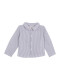 Camisa De Rayas Gris