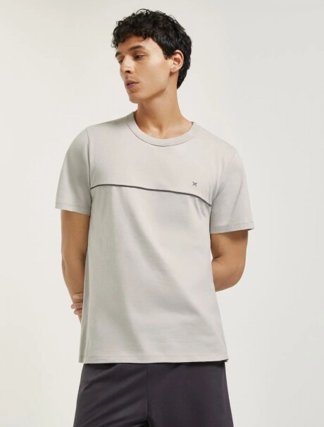 PIJAMA DE ALGODÓN GRIS