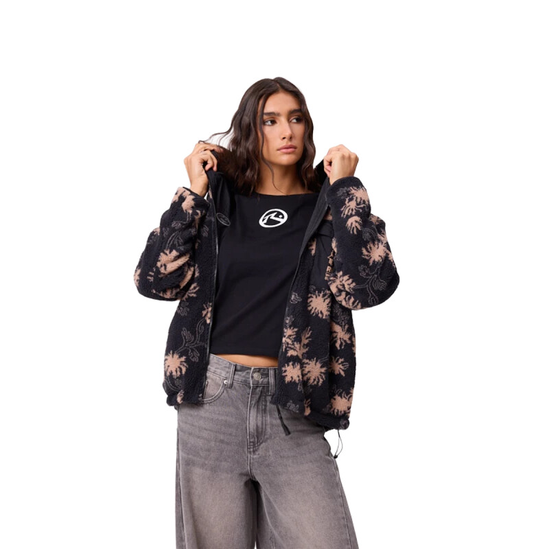 Campera Rusty Reversible Bricia - Negro Campera Rusty Reversible Bricia - Negro