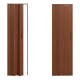 Puerta Pvc Corrediza Plegable Acordeon 210 X 90 Cm Marrón