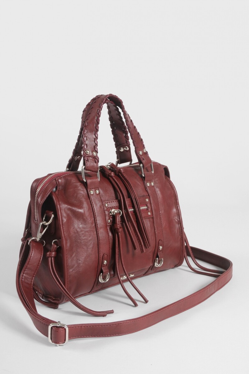 Bandolera bowling bordo