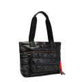 Bolso Las Oreiro Shopper Negro - Rojo
