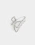 Broche Classic Broche Metálico Calado - Plateado