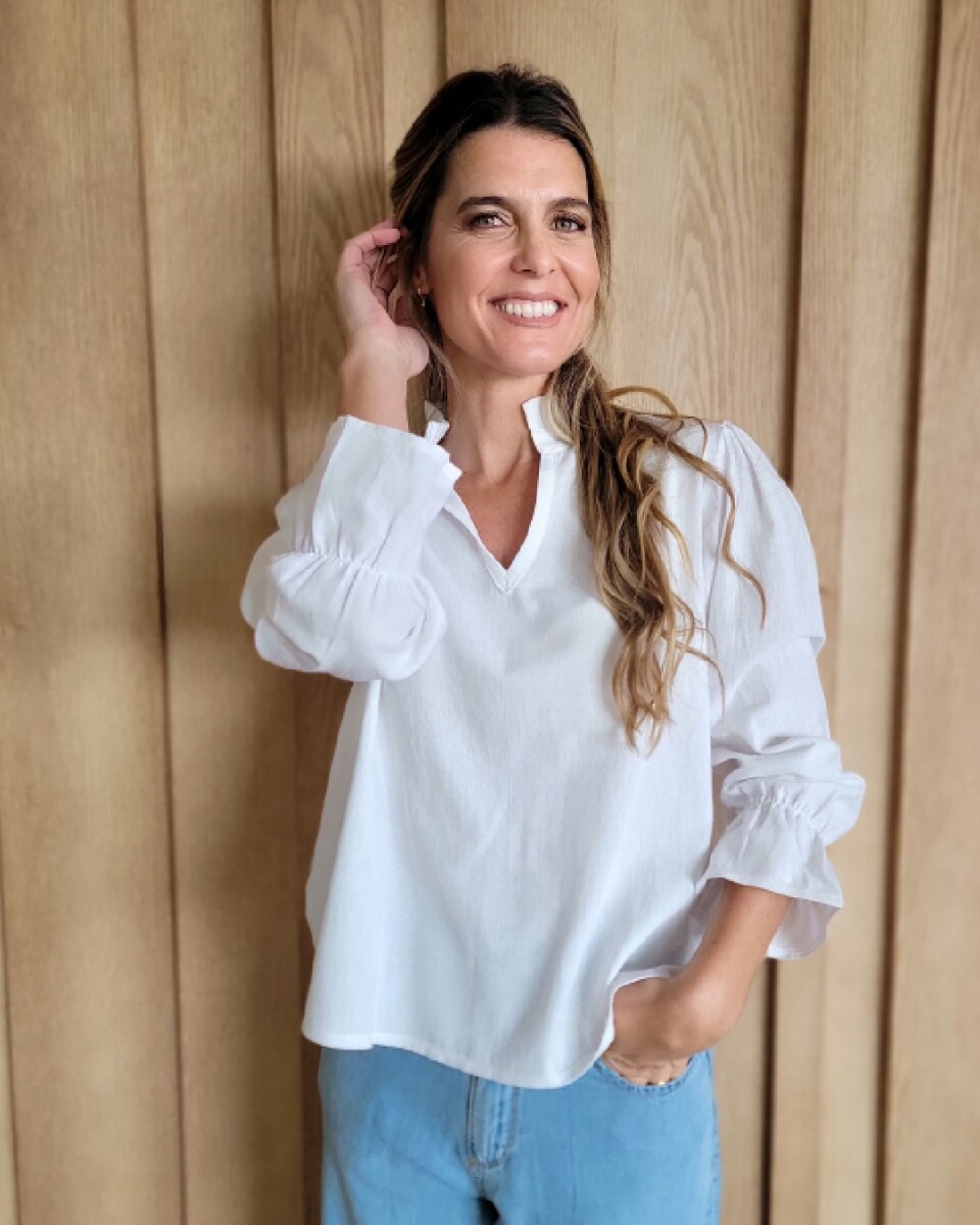 Blusa Copenhague - Blanco 