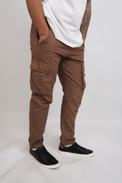 Pantalon cargo Chocolate