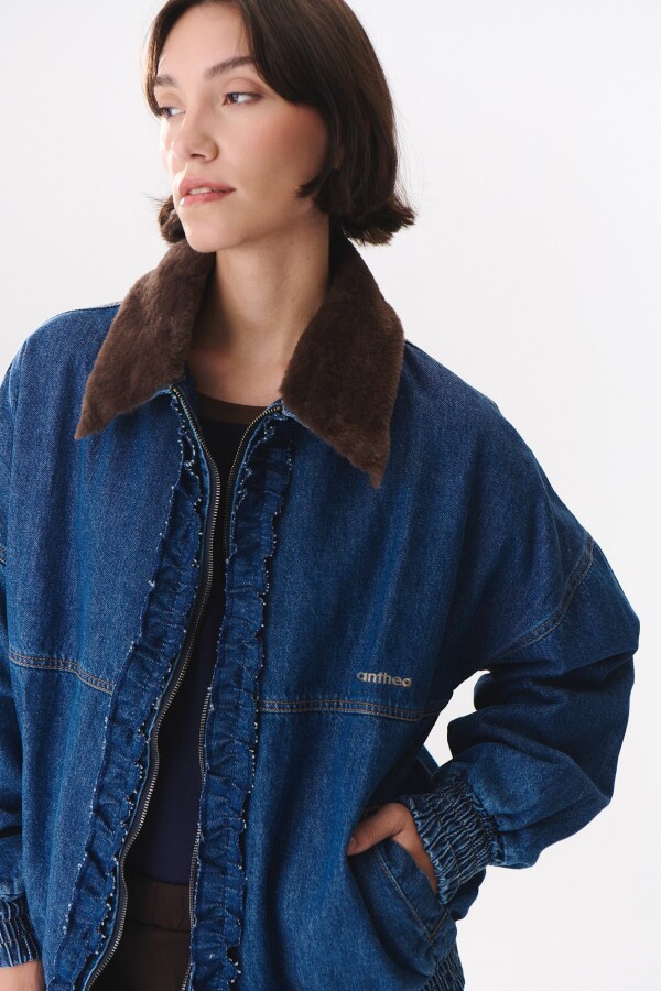 Campera Field Azul