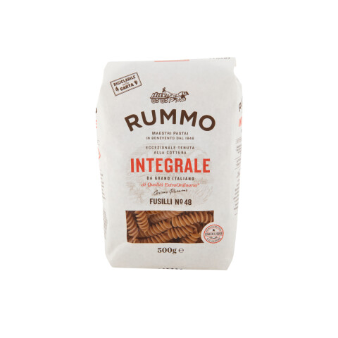 PASTA RUMMO FUSILLI INTEGRAL 500GR Pasta Rummo Fusilli Int 500g