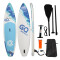 Tabla Stand Up Paddle Board Inflable 3.35 + Accesorios AZUL