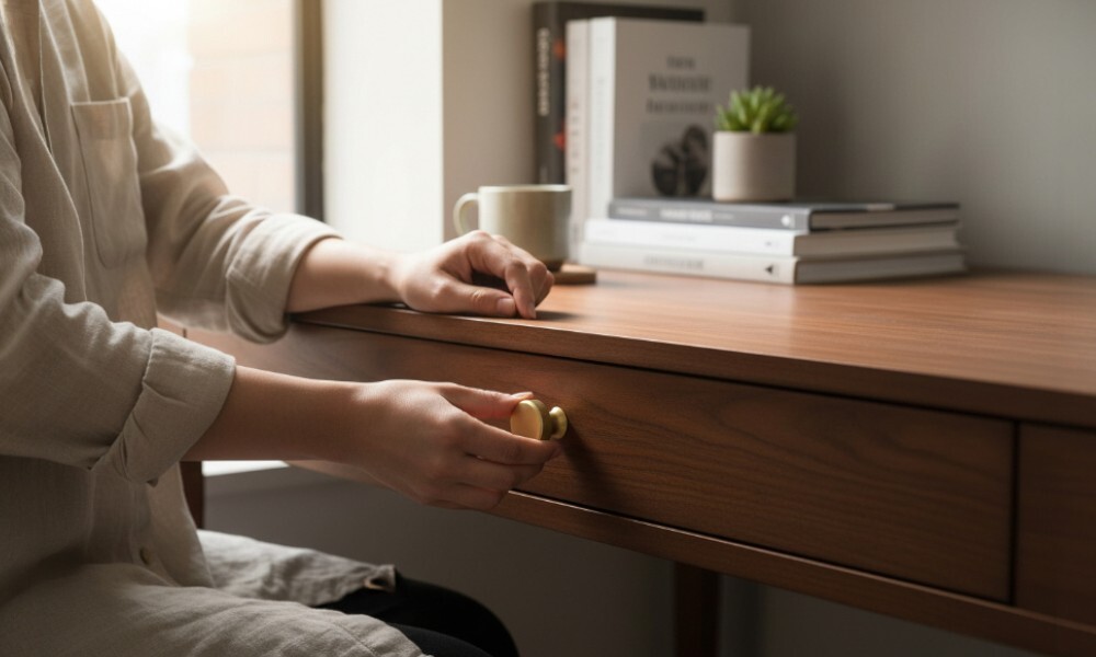 Tirador pomo c/textura 751 dorado Tirador Pomo C/textura 751 Dorado