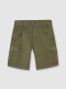 Pantalon Corto Cargo Piedra