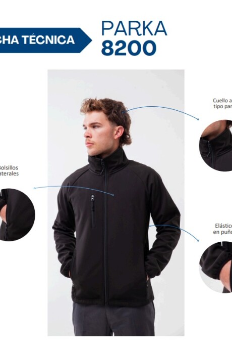 Campera NEOPRENO NEGRO Campera NEOPRENO NEGRO