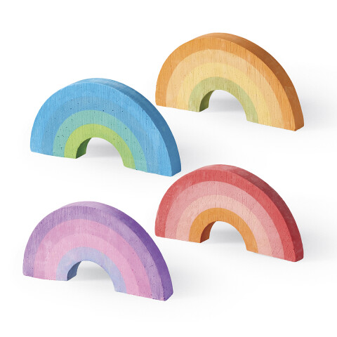 Set de Tiza de Piso para Jugar con Forma Crocodile Creek ARCOIRIS 1