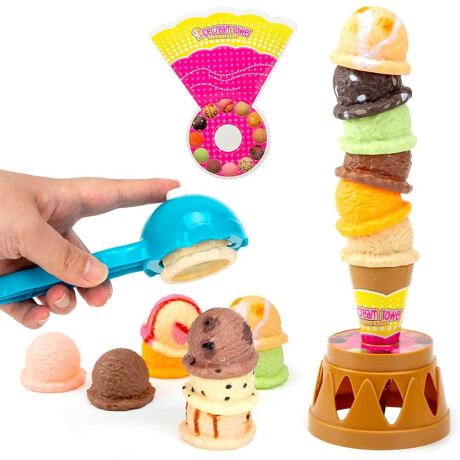 Balance Game! Ice Cream Tower Balance Game! Ice Cream Tower