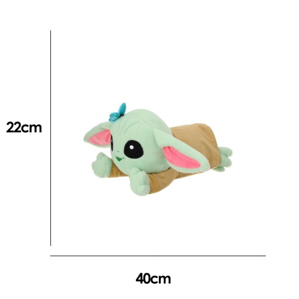 Peluche Star Wars acostado grogu
