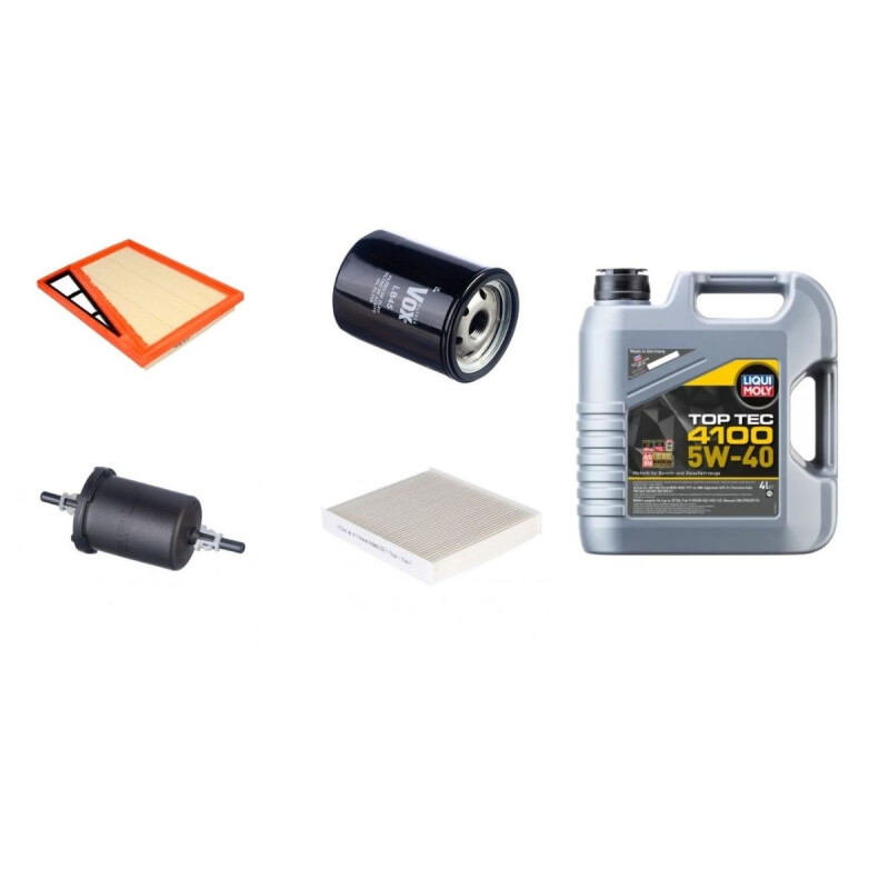 KIT DE FILTROS Y ACEITE 5W40 LIQUI MOLY Kit De Filtros Y Aceite 5w40 Liqui Moly