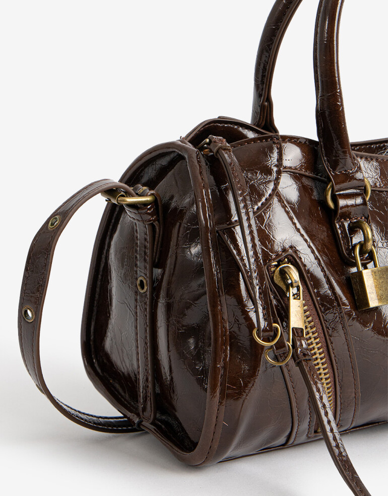 City Cartera Formato City Chocolate - Marron Chocolate