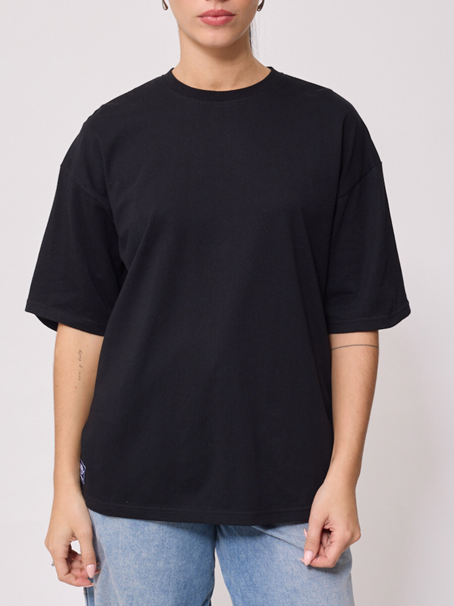 T-SHIRT LIORA RUSTY - Negro 