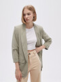 Blazer Darcy Verde Grisaceo