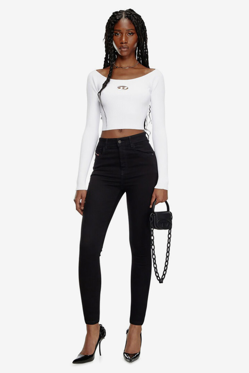 Denim SLANDY-HIGH Negro