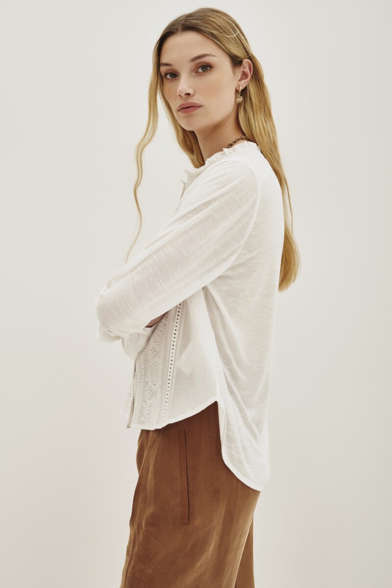 Camisa Amalita Jaz Crudo