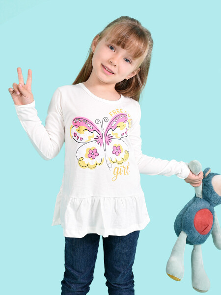 BLUSA MARIPOSA BLANCO