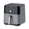 FREIDORA JAMES FJ-AF 5.5 L SIN ACEITE -Gris - Negro- Sin color