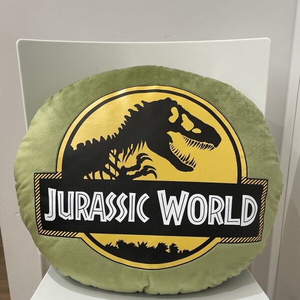 Almohadón Jurassic World verde