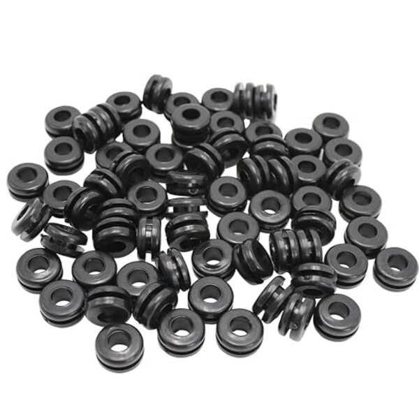 Ojal Goma 40MM Negro Pack X500 Anillo Sellado Junta Arandela Variante Color Negro