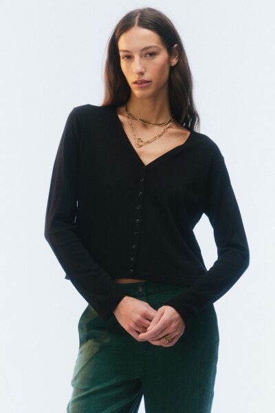 CARDIGAN ALICE Negro