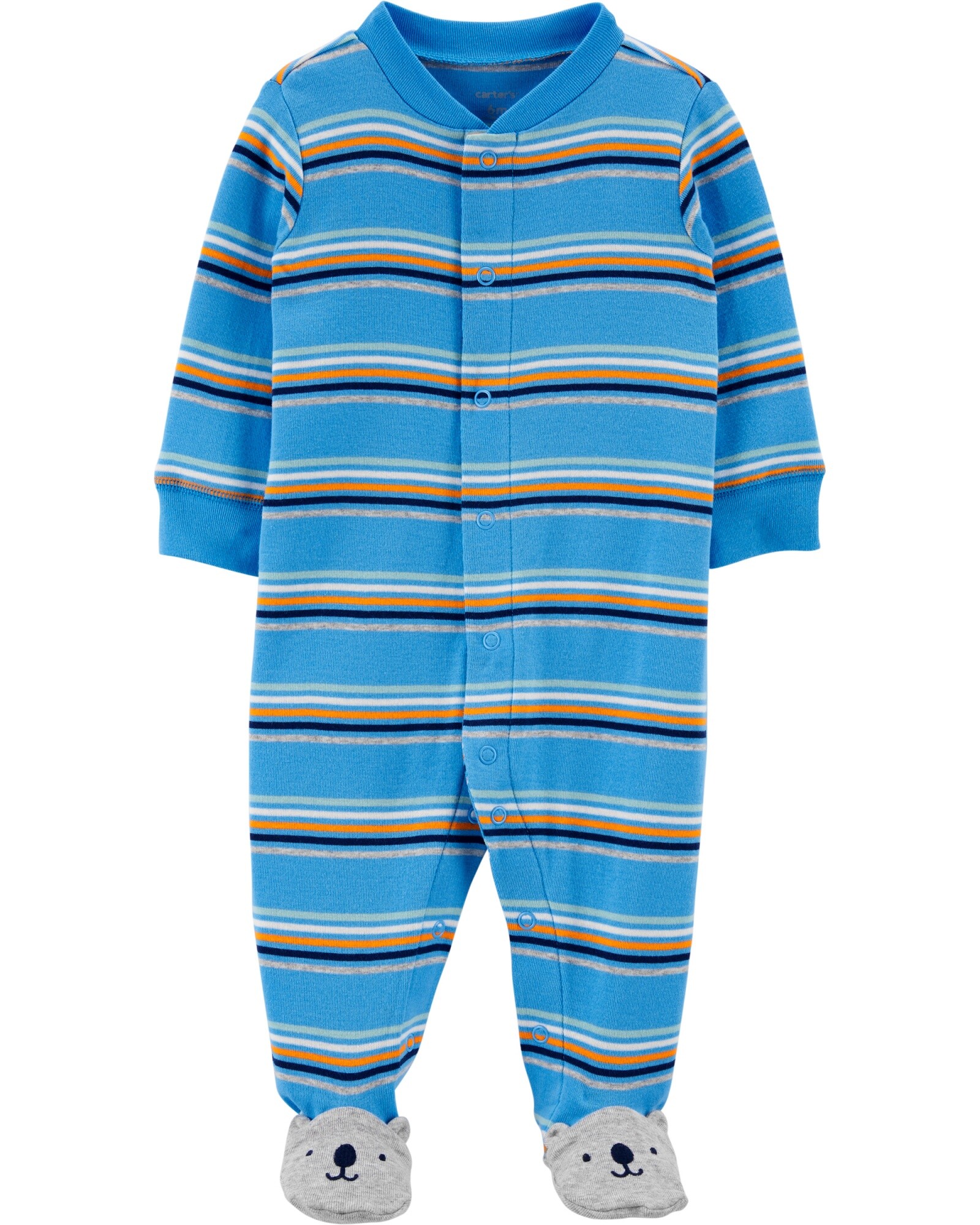 Pijama de algodón con pies y botones diseño koala Sin color