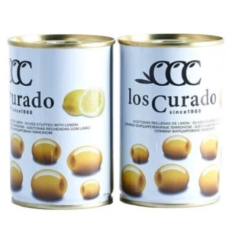 ACEITUNA LOSCURADO RELL LIMON LATA 120/300G ACEITUNA LOSCURADO RELL LIMON LATA 120/300G